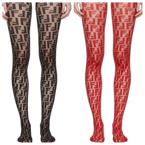 fendi women tights|Fendi inspired stockings.